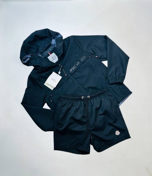 Moncler Joly Men’s Jacket & Shorts Set with logo Moncler Joly Men’s Jacket & Shorts Set with logo