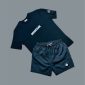 Moncler Logo Embossed Men’s T-Shirt & Shorts Set 4