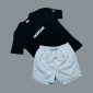 Moncler Logo Embossed Men’s T-Shirt & Shorts Set 6