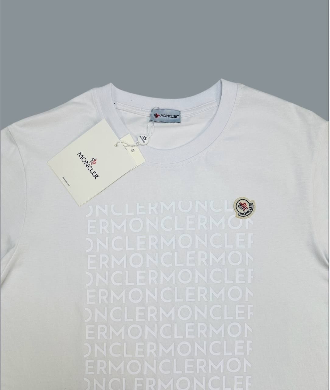 Moncler Logo Motif Men’s T-Shirt & Shorts Set – Premium Cotton Blend - Image 6