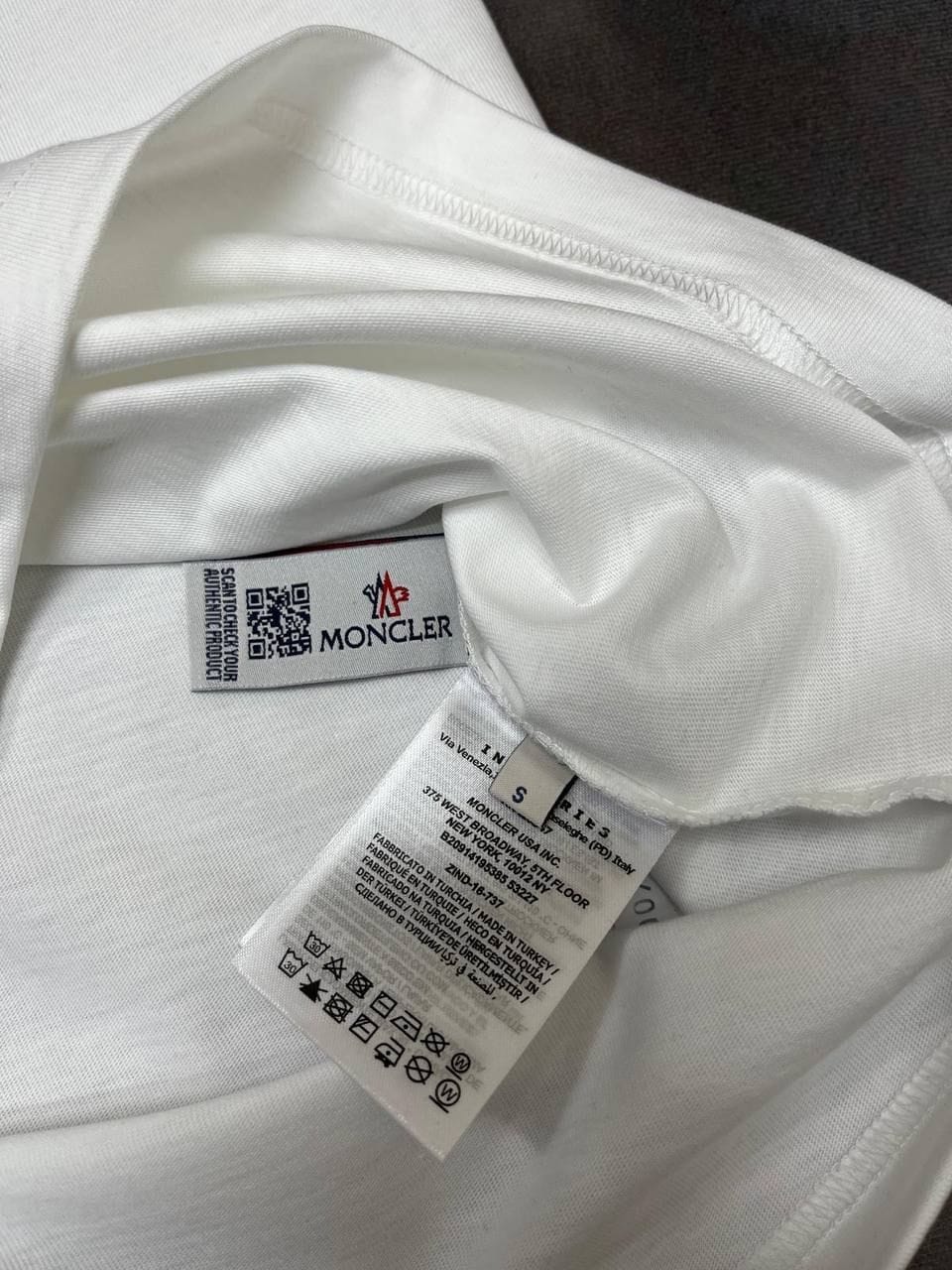 Moncler Logo Print Crew Neck T-Shirt – 2 Colors - Image 7