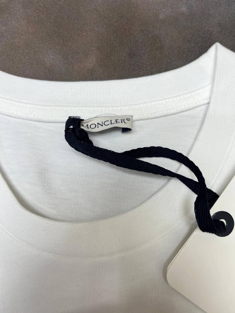 Moncler Logo Print Crew Neck T-Shirt – 2 Colors - Image 4