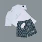 Moncler Logo Printed Men’s T-Shirt & Shorts Set 1