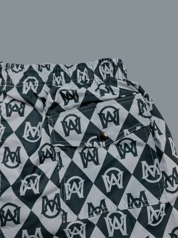 Moncler Logo Printed Swim Shorts 1 Moncler Logo Printed Swim Shorts 1