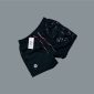 Moncler Logo Shell Swim Shorts in black color