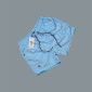 Moncler Logo Shell Swim Shorts in blue color