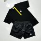 Moncler Logo black T-Shirt & black Shorts Set