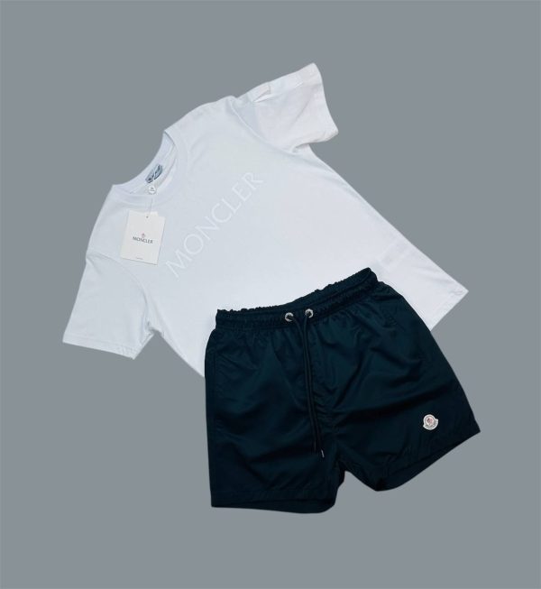 Moncler Men’s Logo Printed Summer T-Shirt & Shorts 2 Moncler Men’s Logo Printed Summer T-Shirt & Shorts 2
