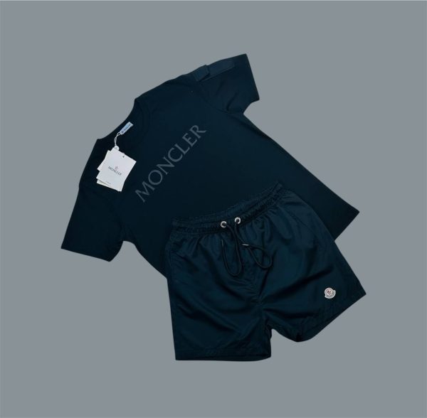Moncler Men’s Logo Printed Summer T-Shirt & Shorts 6 Moncler Men’s Logo Printed Summer T-Shirt & Shorts 6