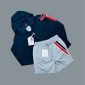 Moncler Men’s Tricolor Jacket & Shorts Set
