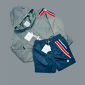 Moncler Men’s Tricolor Jacket & Shorts Set