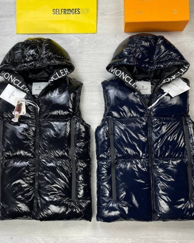 Moncler Sleeveless Puffer Hoodie Jacket
