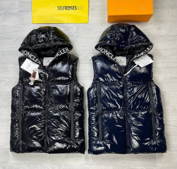 Moncler Sleeveless Puffer Hoodie Jacket