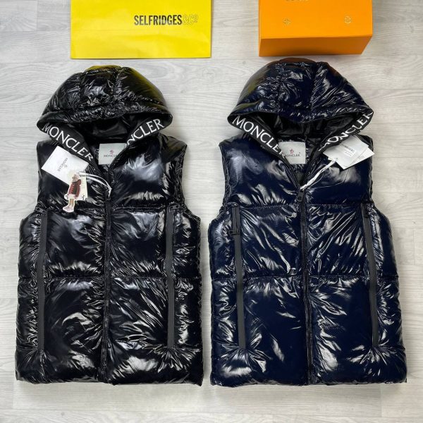 Moncler Sleeveless Puffer Hoodie Jacket