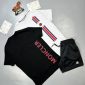 Moncler Stripe Logo T-Shirt & Shorts Set