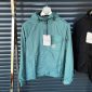 Moncler-Style Hooded Windbreaker Jacket