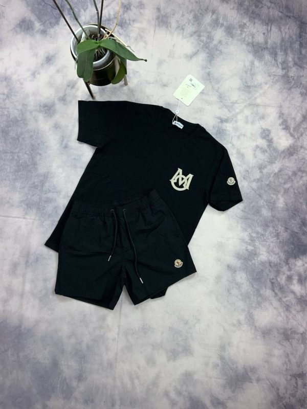 Moncler Swim Shorts & T-Shirt Set Moncler Swim Shorts & T-Shirt Set