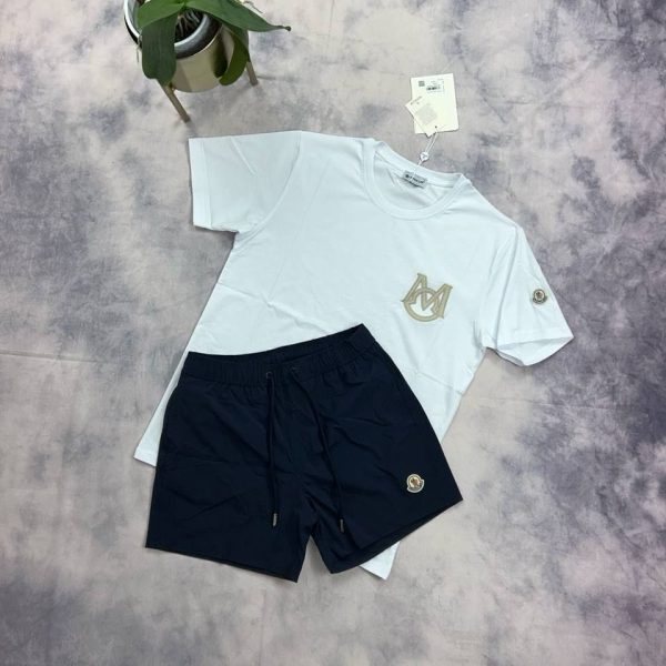 Moncler Swim Shorts & T-Shirt Set