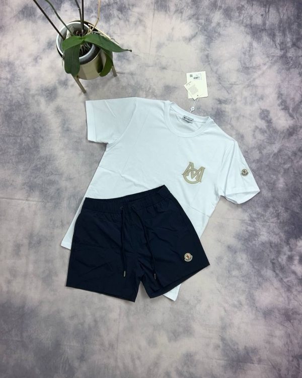 Moncler Swim Shorts & T-Shirt Set