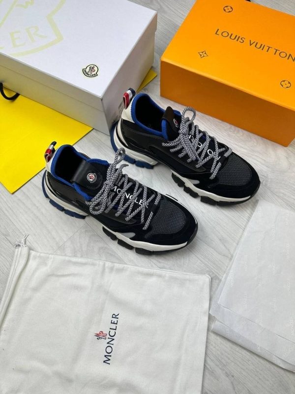 Moncler Trevor Scarpa Leather Trainers 1 Moncler Trevor Scarpa Leather Trainers 1