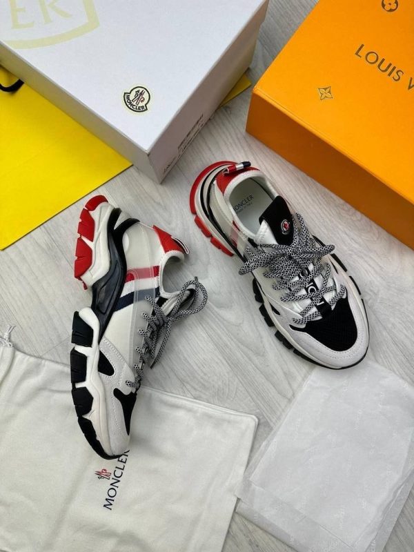 Moncler Trevor Scarpa Leather Trainers 5 Moncler Trevor Scarpa Leather Trainers 5