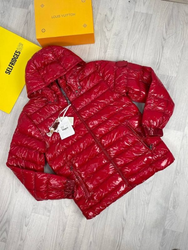 Moncler red puffer jacket red Moncler red puffer jacket red