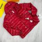 Moncler red puffer jacket red 2