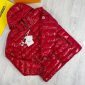 Moncler red puffer jacket red 3