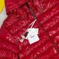 Moncler red puffer jacket red 4