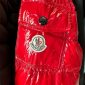 Moncler red puffer jacket red 5