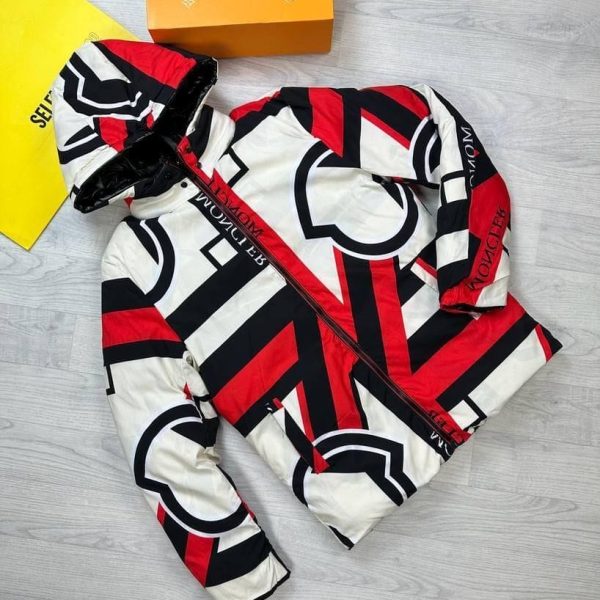 Moncler‑style Hooded Windbreaker Jacket