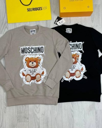 Moschino Teddy Printed Wool Jumpers