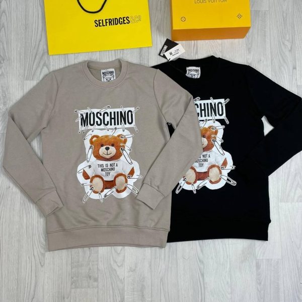 Moschino Teddy Printed Wool Jumpers