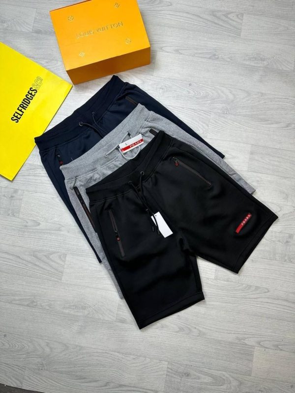 Prada Milano Re-Nylon Cargo Shorts for Men