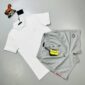 Prada Milano Triangle Logo Polo Shirt & Shorts Set for Men 1