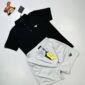 Prada Milano Triangle Logo Polo Shirt & Shorts Set for Men