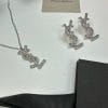 Saint Laurent Cassandre Necklace & Earrings Set 2