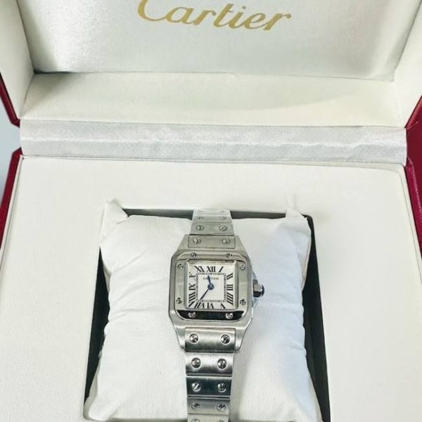 Santos de Cartier Women’s Silver Watch