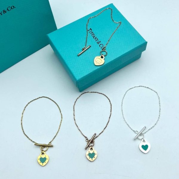 Tiffany & Co. Love Struck Heart Tag Necklace