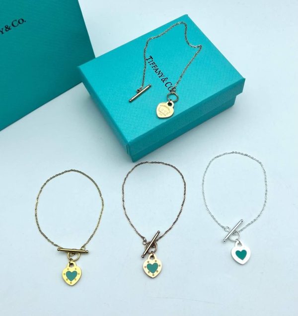 Tiffany & Co. Love Struck Heart Tag Necklace