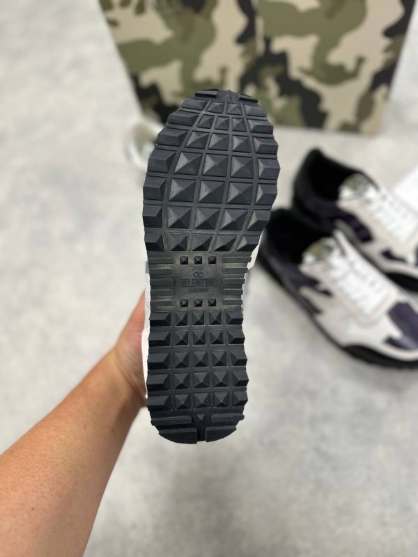 Valentino Rockrunner White Camo Sneakers for Men 3 Valentino Rockrunner White Camo Sneakers for Men