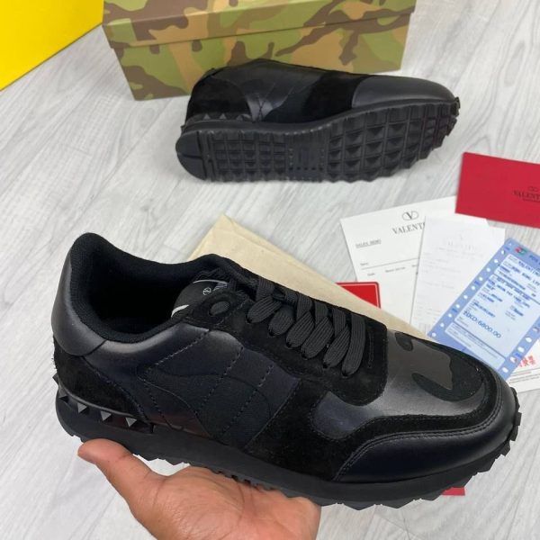 Valentino VLTN Men’s Trainers – Black Sneakers