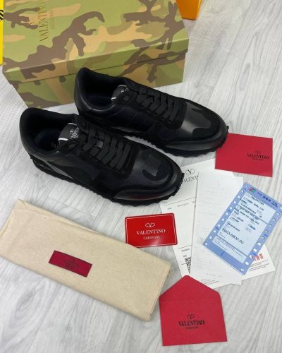 Valentino VLTN Men’s Trainers – Black Sneakers