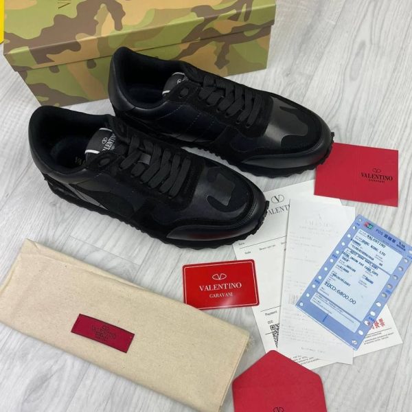 Valentino VLTN Men’s Trainers – Black Sneakers