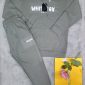 White Fox Logo Hoodie Tracksuit Set for Women – in dark grey Color