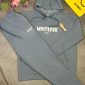 White Fox Women’s Hoodie Tracksuit Set – in grey color