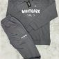 White Fox Women’s Hoodie Tracksuit Set – in dark grey color