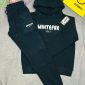 White Fox Women’s Hoodie Tracksuit Set – black Color