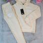 White Fox Women’s Hoodie Tracksuit Set – Dupe Style in off white color