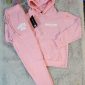 White Fox Women’s Hoodie Tracksuit Set – Dupe Style in pink color